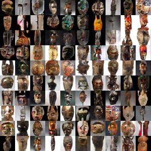 ART + AI — Generating African Masks using (Tensorflow and TPUs)