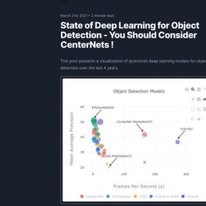 State of Deep Learning for Object Detection - You Should Consider CenterNets!
