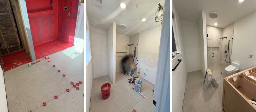 Progress on the remodel, and the pictures I shared with Claude to get feedback on what to inspect