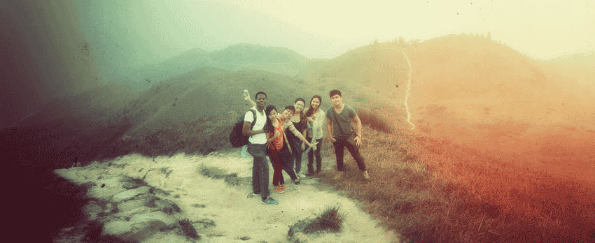 Photo Credit : Me .. Hiking on lantau peak